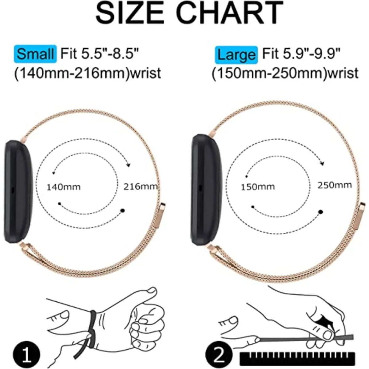Fitbit Versa için Milanese kay - Milanese Loop Magnetic incelemesi ve fiyatı