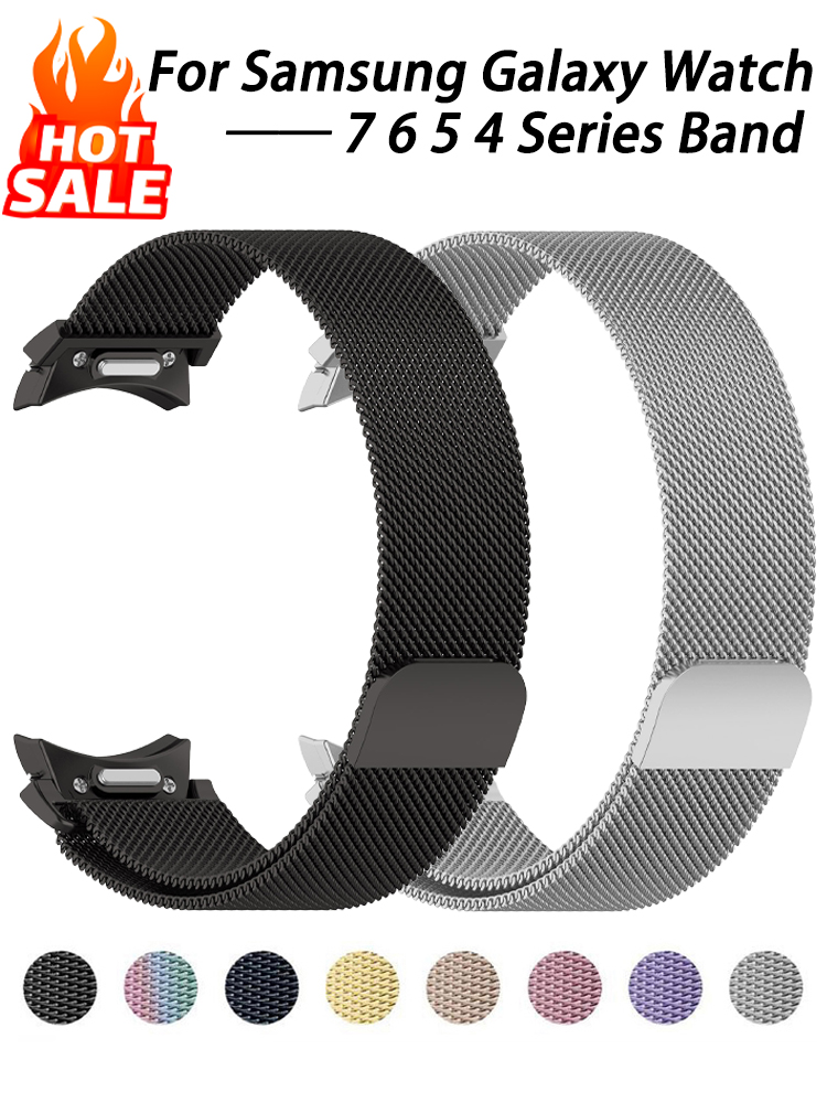 Samsung Galaxy Watch 7 6 5 4 4 - Milanese Loop Magnetic incelemesi ve fiyatı