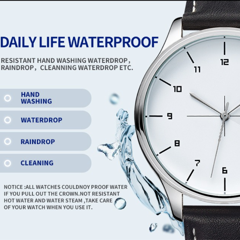 Üst Düzey Marka YAZOLE Erkekle - Leather Watch Band Men incelemesi ve fiyatı
