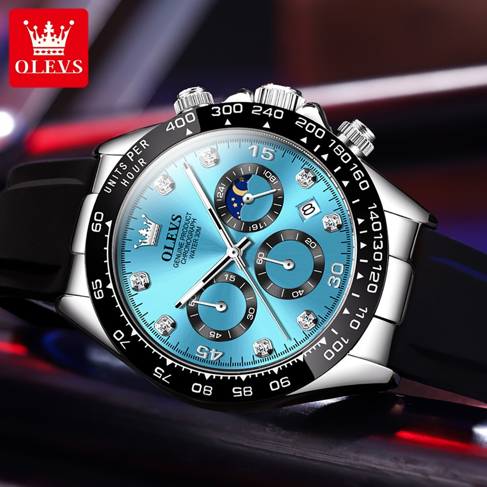 OLEVS 2875 Erkek Saati Orijina - Leather Watch Band Men incelemesi ve fiyatı