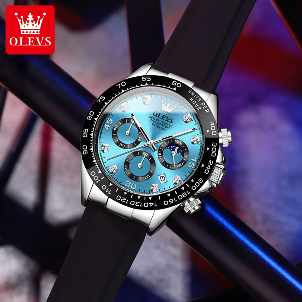OLEVS 2875 Erkek Saati Orijina - Leather Watch Band Men incelemesi ve fiyatı